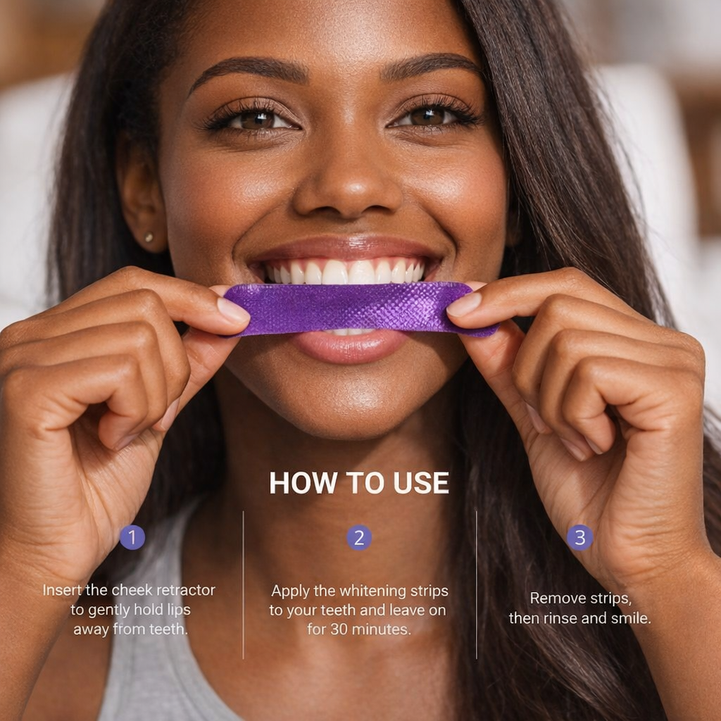 Purple Teeth Whitening 2.0 Strips
