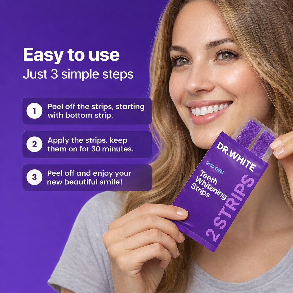 Purple Teeth Whitening 2.0 Strips