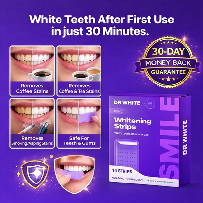 Purple Teeth Whitening 2.0 Strips