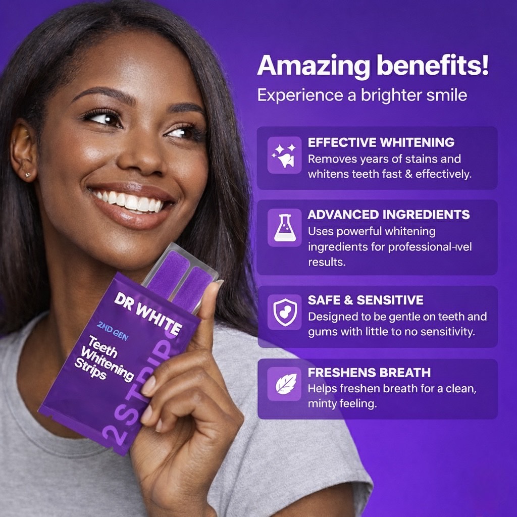 Purple Teeth Whitening 2.0 Strips